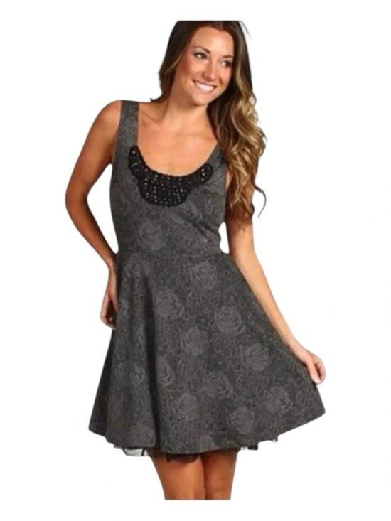 Free People Dresses & Skirts - Free People Rock Princess Tulle Fit and Flare Dress S OB975119105 Whimsygoth